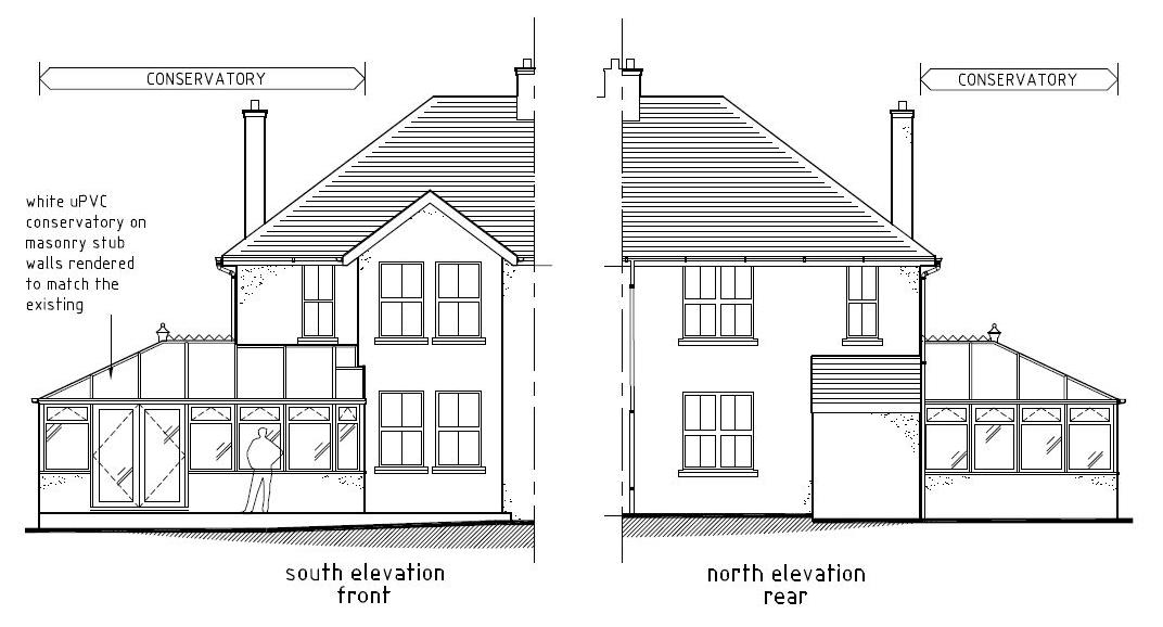 North and South Elevation
